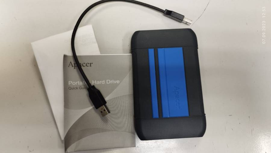 

Apacer 1000gb 2,5" usb3.0 ac633 ap1tbac633r-1- Б/в. Івано-Франківськ. № 01-19221365