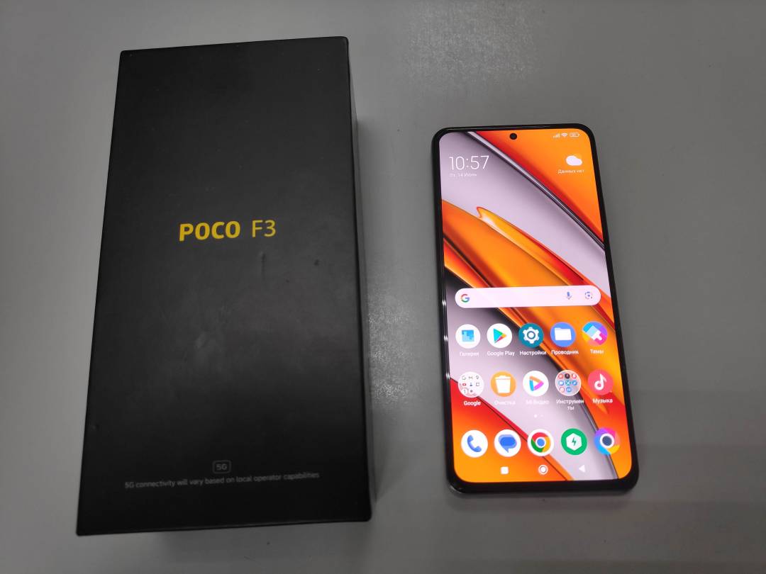 Мобильний телефон Xiaomi poco f3 6/128gb,артикул 01-200153393 :: Техноскарб