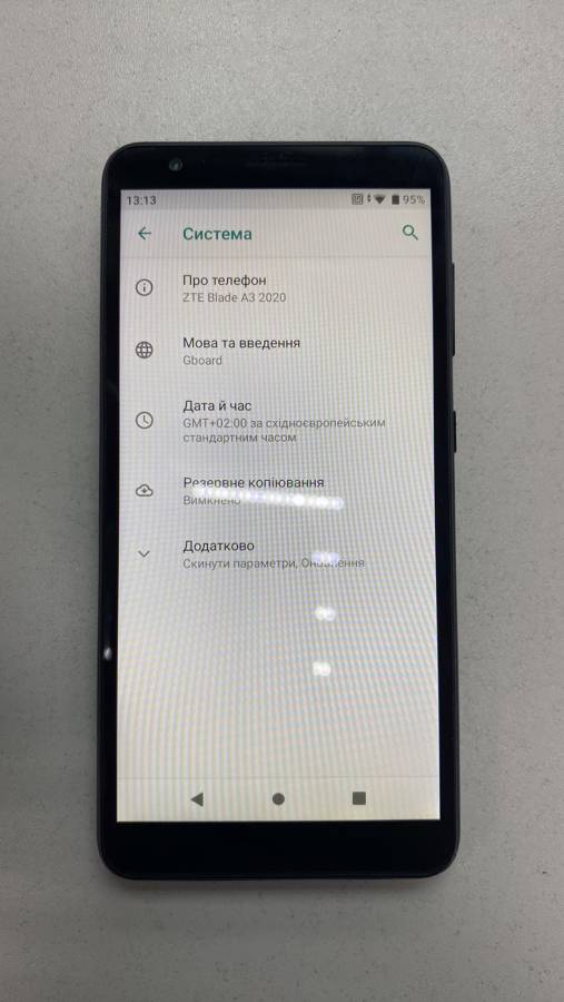 

Zte a3 blade 2020 1/32gb- Б/в. Київ. № 01-200015749