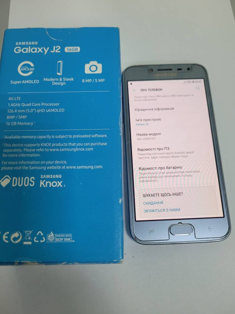 

Samsung j250f/ds galaxy j2- Б/в. Рівне. № 01-200081568