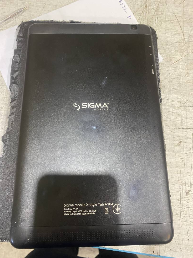 Планшет Sigma mobile x-style tab a104 16gb 3g,артикул 01-200044038 ::  Техноскарб