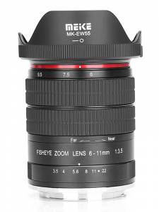 Meike fisheye zoom lens 6-11 1^3.5