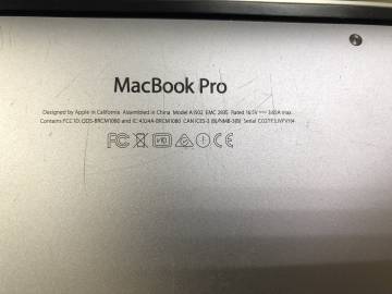 01-200127293: Apple Macbook Pro a1502/ core i5 2,7ghz/ ram16gb/ ssd256gb/ retina/ intel iris 6100