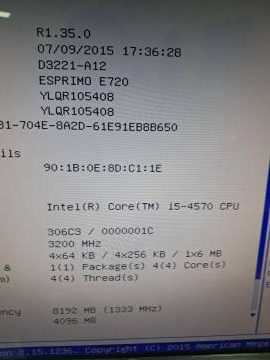 Пк сист. блок пк intel core i5-4570/ram 8 gb/ssd 120