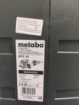01-200113825: Metabo mfe 40