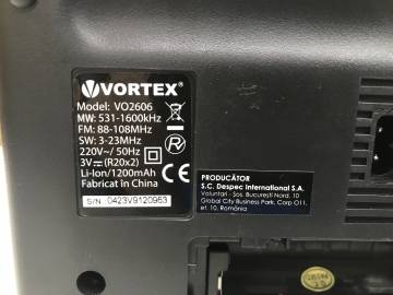 01-200191832: Vortex vo2606