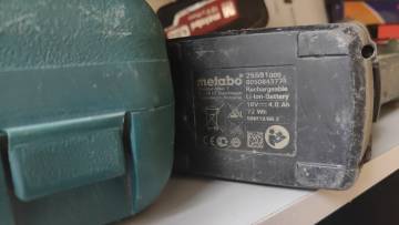 01-200040170: Metabo w 18 ltx 125 quick 2акб 5,2ah + зу