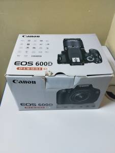 01-200168772: Canon eos 600d ef-s 18-55mm f/3,5-5,6 is ii