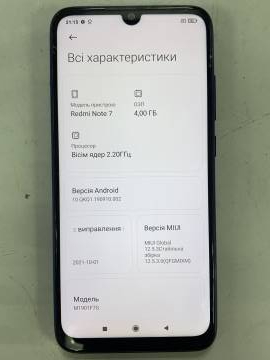 01-200121444: Xiaomi redmi note 7 4/64gb
