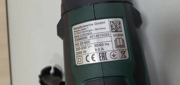 01-200250019: Metabo hg 20-600 metabox