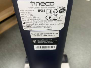 16-000254023: Tineco fllor one s3 extreme