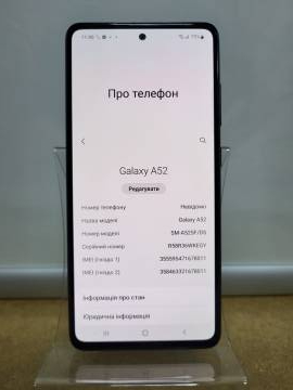 01-200018360: Samsung a525f galaxy a52 4/128gb