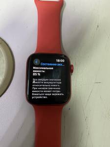 01-200106380: Apple watch series 6 44mm aluminum case