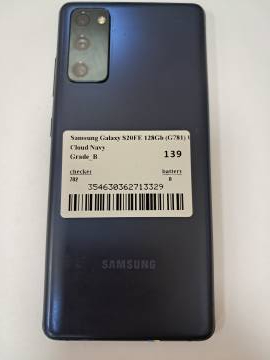 16-000263899: Samsung galaxy s20fe 128gb g781