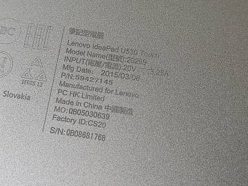 01-200159499: Lenovo єкр. 15,6/ core i5 4210u 1,7ghz /ram 8gb/hdd500gb+ssd8gb/touch/transformer/video gf 840m