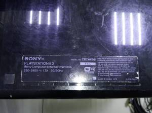 01-200210139: Sony playstation 3 80gb