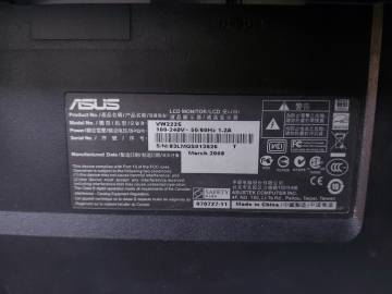 01-200214607: Asus vw222s