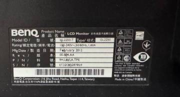 01-200261262: Benq gl2250