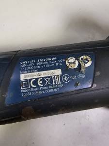 01-200293840: Bosch gws 7-115