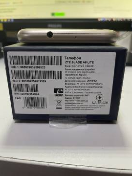 01-200269687: Zte a6 lite blade 2/16gb