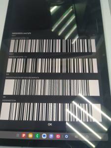 01-200303834: Samsung galaxy tab s9 fe 5g 8/256gb