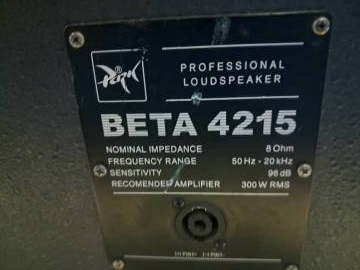 01-200111677: Park Audio beta4215