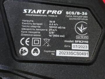 01-200270875: Start Pro scs/b-36