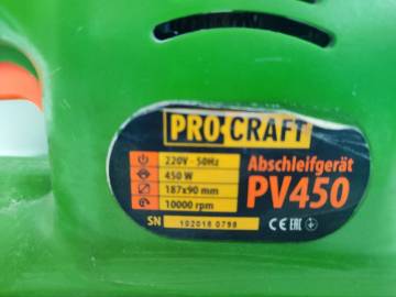 01-200182000: Procraft pv-450