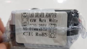 19-000003899: Led Driver adapter 6w