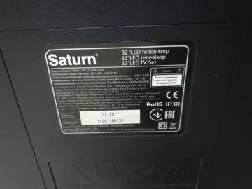 01-200309356: Saturn led-32hd500u