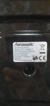 16-000254979: Hanseatic hfh1800