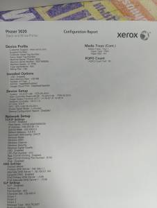 01-200317788: Xerox phaser 3020