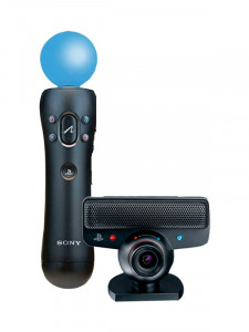 Sony motion controller + camera