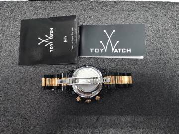 01-200093029: Toy Watch heavy metal plasteramic chronograph unisex watch 11207-sl