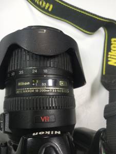 01-200136203: Nikon d5000 nikon nikkor af-s 18-200mm 1:3.5-5.6 g ii ed vr dx swm if aspherical ?72