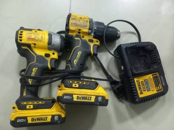 01-200247030: Dewalt dcd794+dcf809+2 акб 2аh + зп