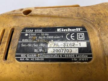 01-200286661: Einhell bsm 650e