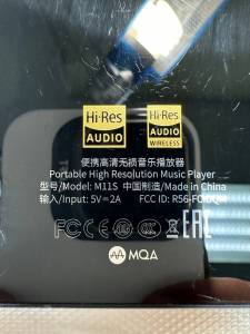 01-200200136: Fiio m11s