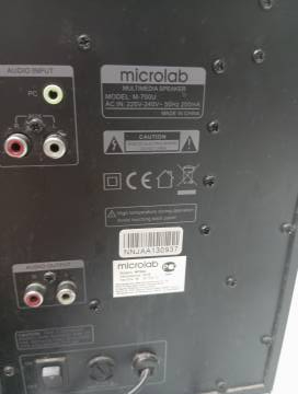 01-200256218: Microlab m-700u