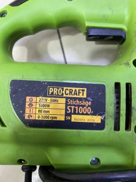 01-200270816: Procraft st-1000