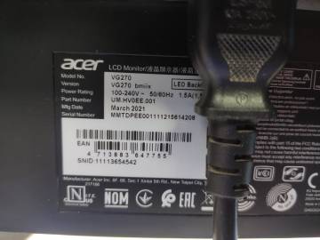 01-200130930: Acer nitro vg270