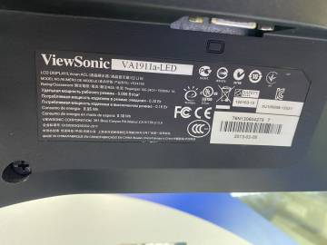 01-200213318: Viewsonic va1911a-led