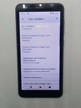 01-200304616: Zte blade l9 1/32gb