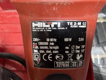 01-200250614: Hilti te 2-m