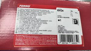 01-200274211: Ferro algeo square baq6