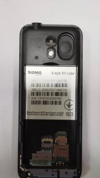 01-200242612: Sigma x-style 351 lider