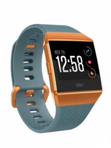 Часы Fitbit ionic watch slate blue/burnt orange one size fb503cpbu¶