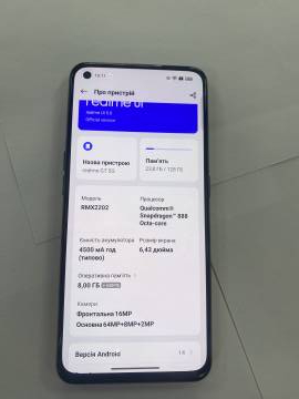 01-200213417: Realme gt 5g 8/128gb