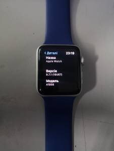 01-200227139: Apple watch series 3 gps 38mm aluminum case a1858