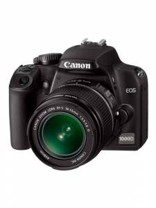 Фотоапарат цифровий Canon eos 1000d canon ef-s 18-55mm f/3.5-5.6 is ii